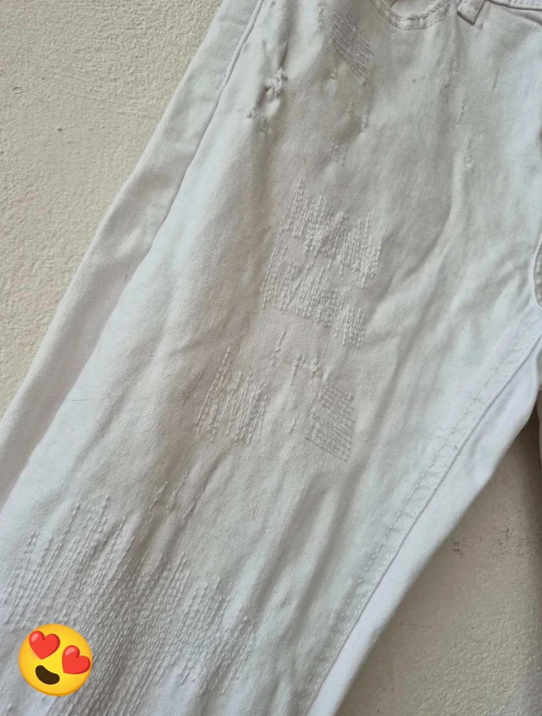 Jean skinny fit blanco liso – photo 2